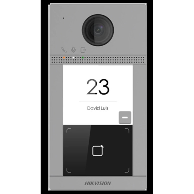IP-панель вызова Hikvision DS-KV8113-WME1(C)/Flush/Europe BV Gray (99-00019965)