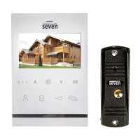Комплект видеодомофона SEVEN DP-7542 White