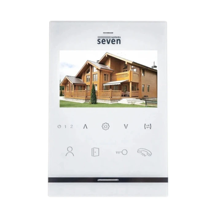 Комплект видеодомофона SEVEN DP-7542 White