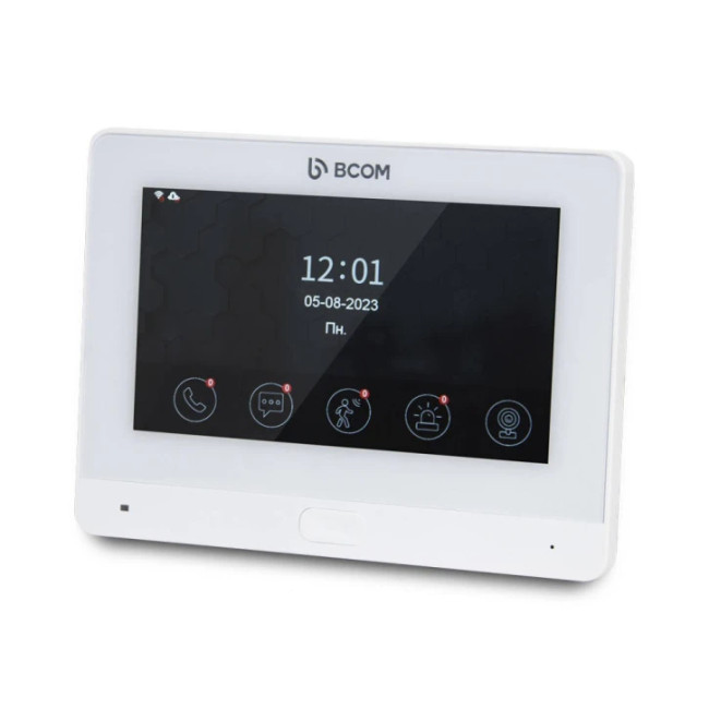 Відеодомофон BCOM BD-760FHD/T White (248877)