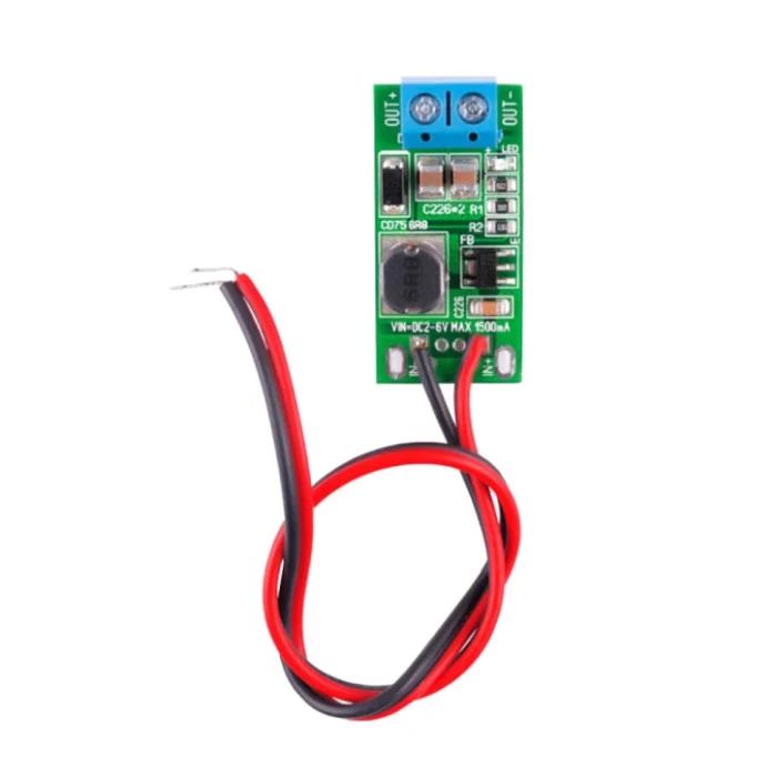 Підвищуючий блок живлення Лунь Адаптер DC-DC-5V-12V Лунь 2287