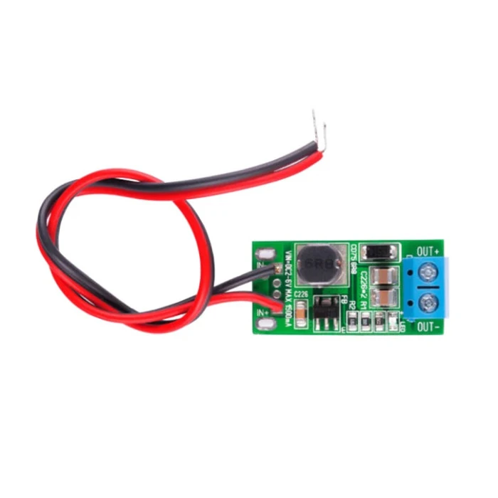 Підвищуючий блок живлення Лунь Адаптер DC-DC-5V-12V Лунь 2287