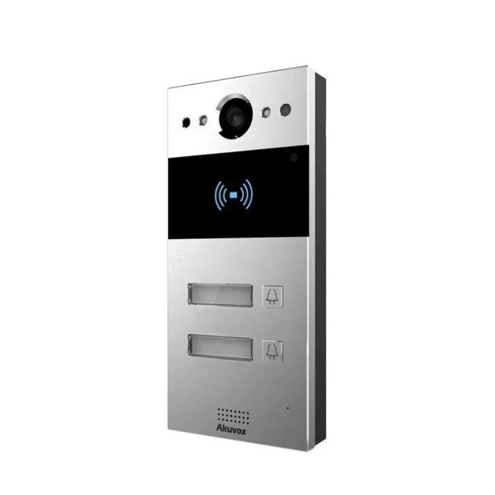 IP вызывная панель Akuvox R20B X2 OW Silver