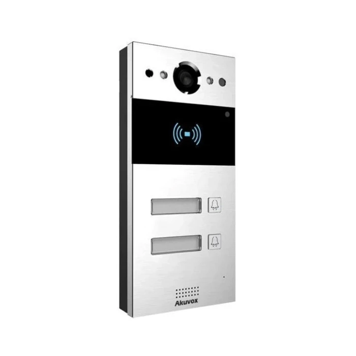 IP вызывная панель Akuvox R20B X2 OW Silver