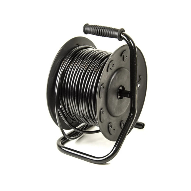 Удлинитель на катушке PowerPlant 40 м, 3x1.5мм2, 10А, 4 розетки, морозостойкий (JY-2002/40) PowerPlant 8946