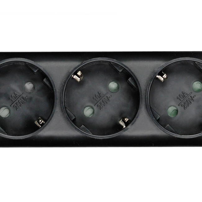 Сетевой фильтр Maxxter SPM5-G-6B 1.8 м кабель, 5 розеток, черный Maxxter 5090