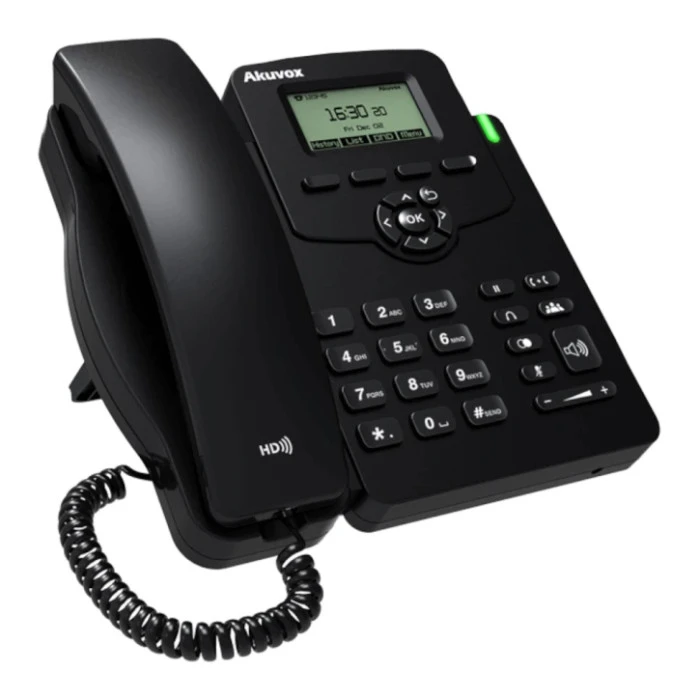 SIP телефон Akuvox SP-R50P V2 Black Akuvox 14618-1