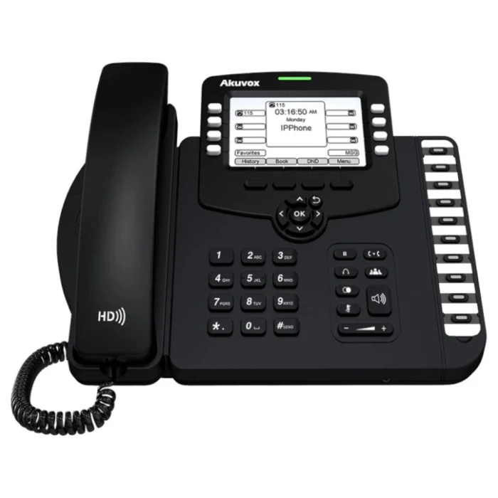SIP телефон Akuvox SP-R59P V2 Black Akuvox 14622-1