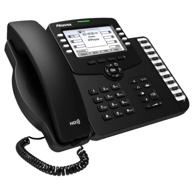 SIP телефон Akuvox SP-R59P V2 Black Akuvox 14622-1