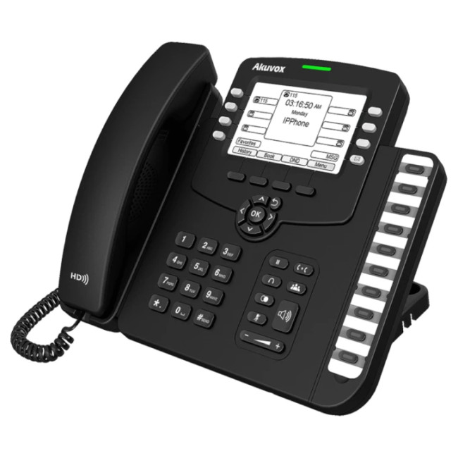 SIP телефон Akuvox SP-R59P V2 Black Akuvox 14622-1