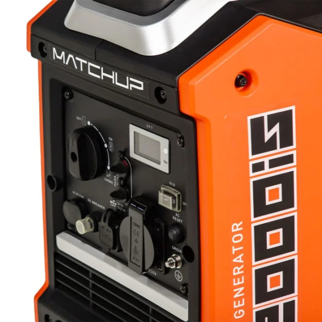 Инверторный бензиновый генератор Bison BS2000IS Orange (41-00404)