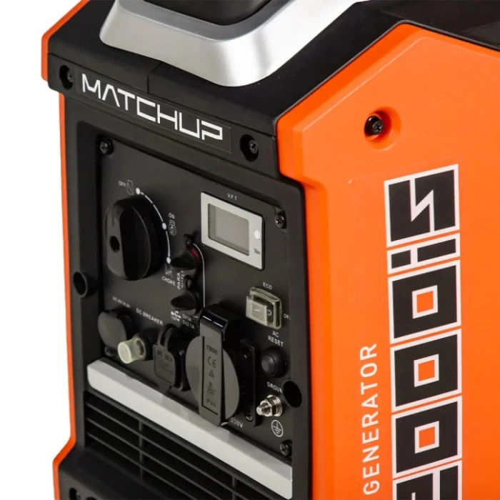 Инверторный бензиновый генератор Bison BS2000IS Orange (41-00404)