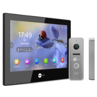 Комплект відеодомофону Neolight Alpha Hybrid HD Kit (Alpha Hybrid + Prime FHD) B/Silver