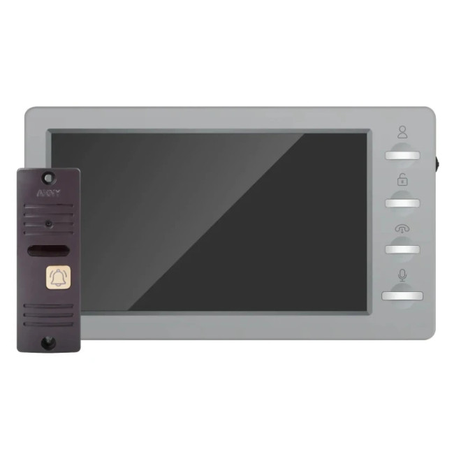 Комплект видеодомофона Arny AVD-7008FHD Gray/Brown