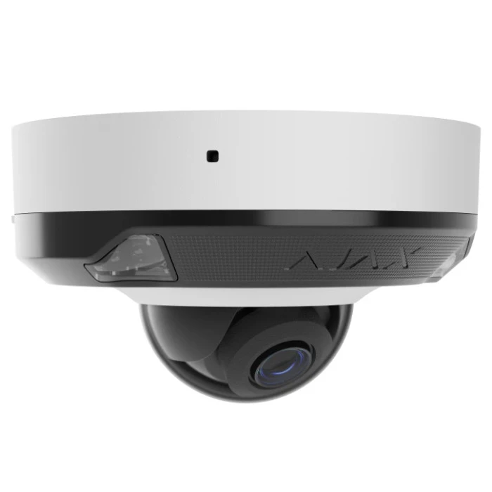 Дротова охоронна IP-камера Ajax DomeCam Mini HL (8 Mp/2,8 mm) White (126273.214.WH1)