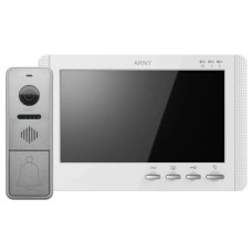 Комплект видеодомофона Arny AVD-7942 White/Silver