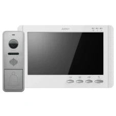 Комплект видеодомофона Arny AVD-7942 White/Silver
