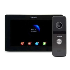 Комплект видеодомофона BCOM BD-770FHD Kit Black (242050)