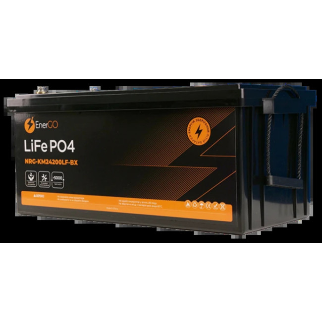 Аккумулятор EnerGo LiFePO4 24V 200Ah (NRG-KM24200LF-BX)