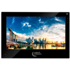 Видеодомофон Light Vision 10″ WiFi Tuya SINGAPORE FHD Black (82-00233)