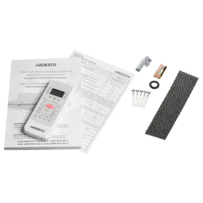 Кондиціонер спліт-система Ardesto ACM-24ERP-R32-WF-AG-S