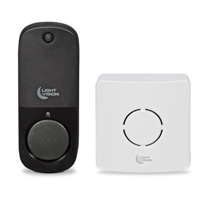Видеозвонок Light Vision VLC-DR10T WiFi Black (75-00153)