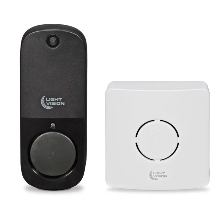 Видеозвонок Light Vision VLC-DR10T WiFi Black (75-00153)