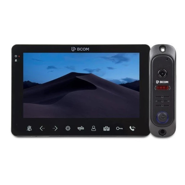 Комплект видеодомофона BCOM BD-780M Kit Black (215040)