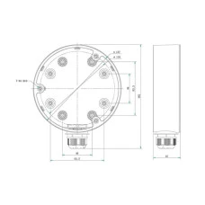 Коробка Hikvision DS-1280ZJ-DM21 Hikvision 1894