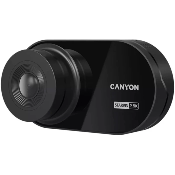 Відеореєстратор автомобільний Canyon DVR25 WQHD 2.5K 1440P WI-FI Black (CND-DVR25)