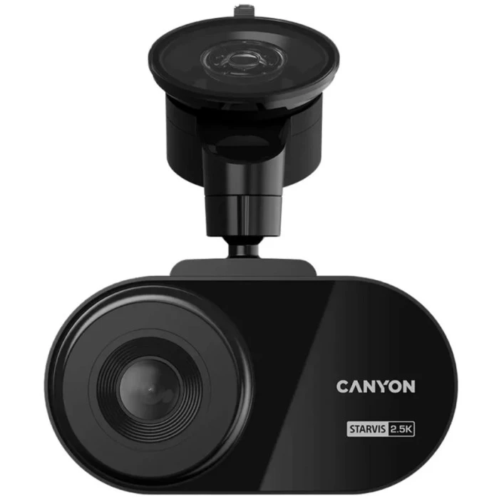 Відеореєстратор автомобільний Canyon DVR25 WQHD 2.5K 1440P WI-FI Black (CND-DVR25)