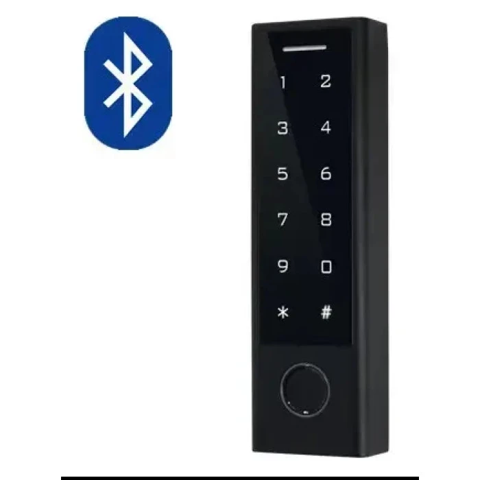 Біометричний контролер доступу SEVEN CR-7477BF-P Mifare Black