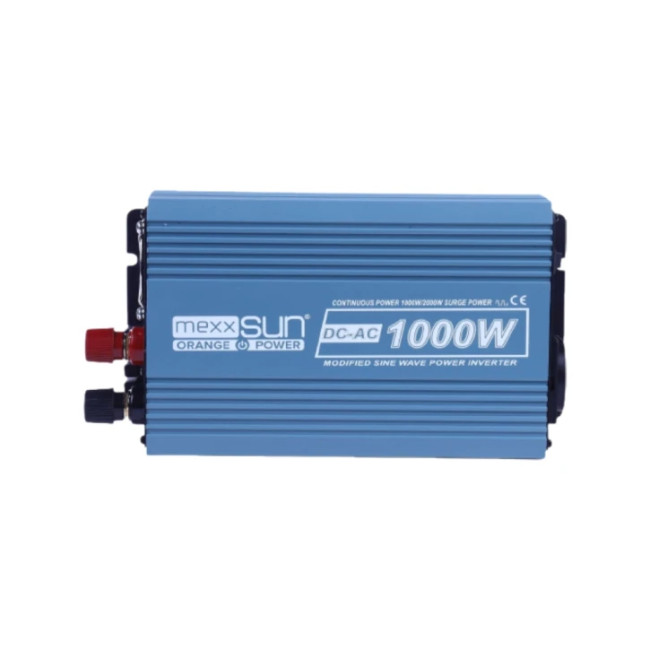 Инвертор напряжения Mexxsun MXS-1000, 24V/220V, 1000W, с аппроксимированной синусоидой Mexxsun 16517