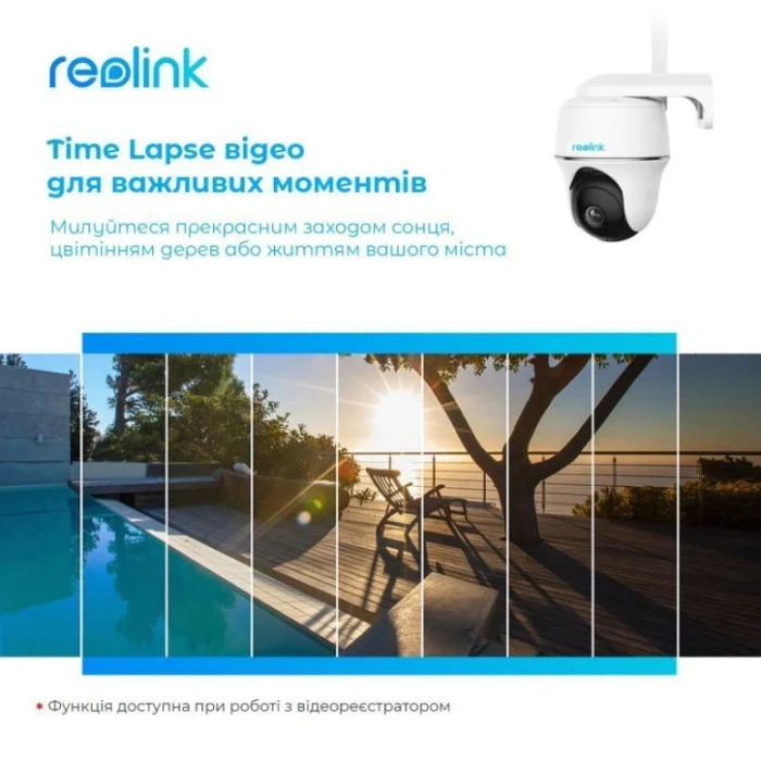 IP-видеокамера Reolink Go PT Plus White