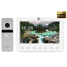 Комплект відеодомофону Neolight NeoKIT FHD Pro Silver