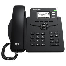SIP телефон Akuvox SP-R52P V2 Black Akuvox 14619-1