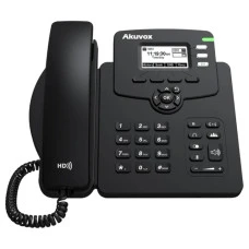 SIP телефон Akuvox SP-R52P V2 Black Akuvox 14619-1