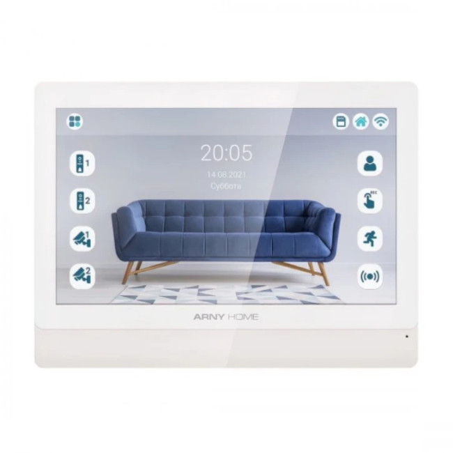 Видеодомофон Arny AVD-950A 2MPX Wi-Fi White
