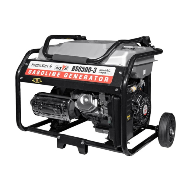 Генератор бензиновый Bison BS6500-3 Black (41-00407)
