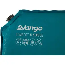 Коврик самонадувающий Vango Comfort 5 Single Bondi Blue (SMQCOMFORB36A11)