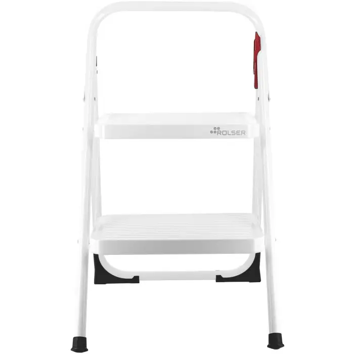 Лестница Rolser Taburete M/10 UNE 2 ступени Blanco (MET003-1024)