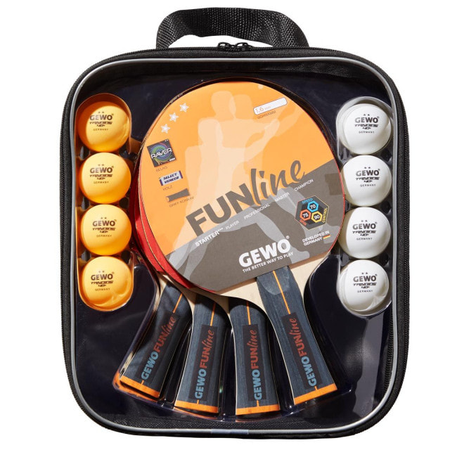 Набор для настольного тенниса Gewo Family & Friends 4 Bats 8 Balls (97010000)