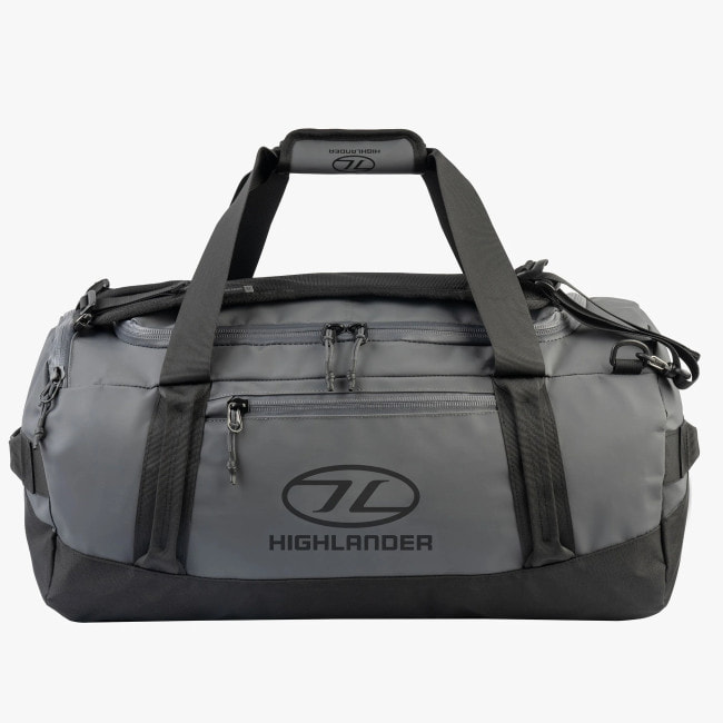 Сумка дорожная водозащитная Highlander Hauler Duffel 45L Dark Grey (DB132-DGY)