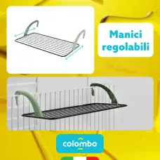 Сушилка для белья навесная Colombo Balcony Bold (ST288)