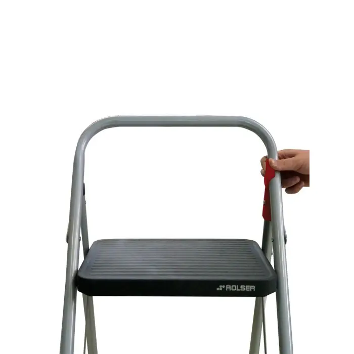 Лестница Rolser Taburete M/10 UNE 2 ступени Antracita (MET003-1021)