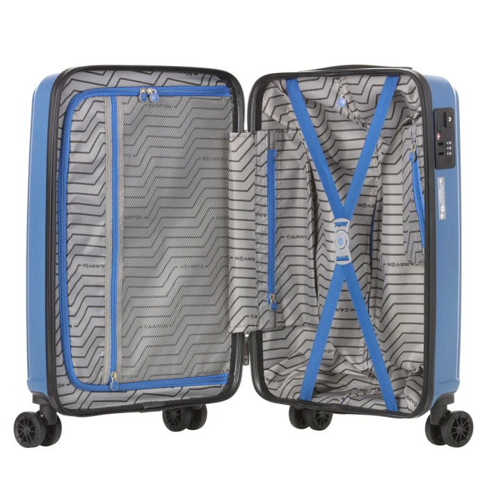 Чемодан CarryOn Transport (S) Blue Jeans (502407)