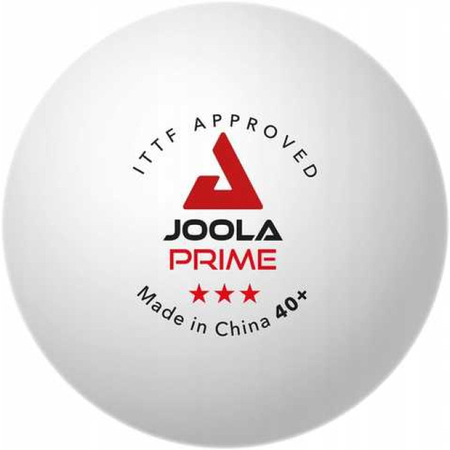 Мячи для настольного тенниса Joola Prime 40+ White ITTF 6 шт (40031)