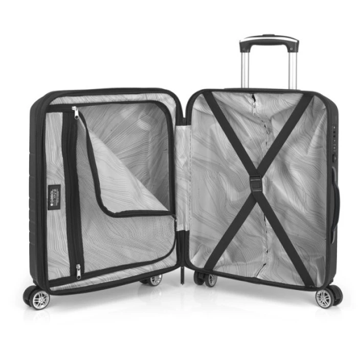 Валіза Gabol Escape (S) Gris (124122-016)