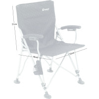 Стілець розкладний Outwell Campo Black (470233)