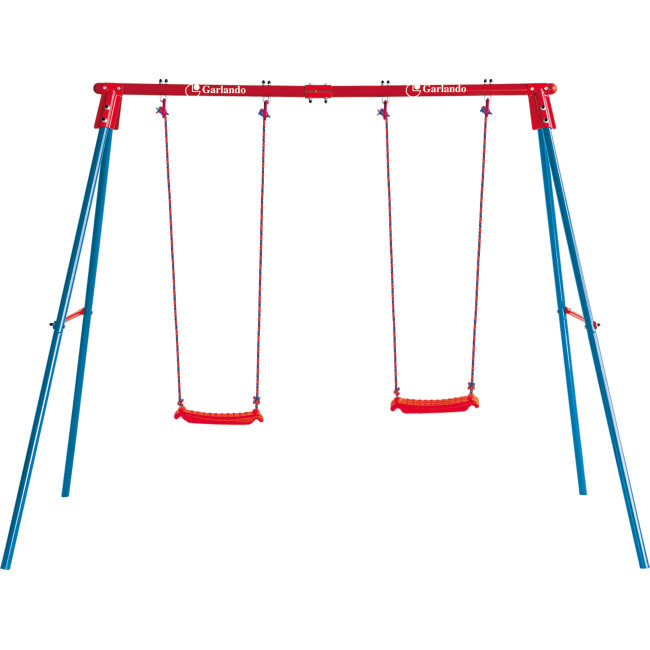 Качели на металлических опорах Garlando Candy двойная (ALT-12)